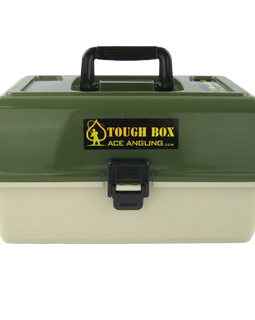 Ace Angling 3 Tray Cantilever Fishing Tackle Tough Box